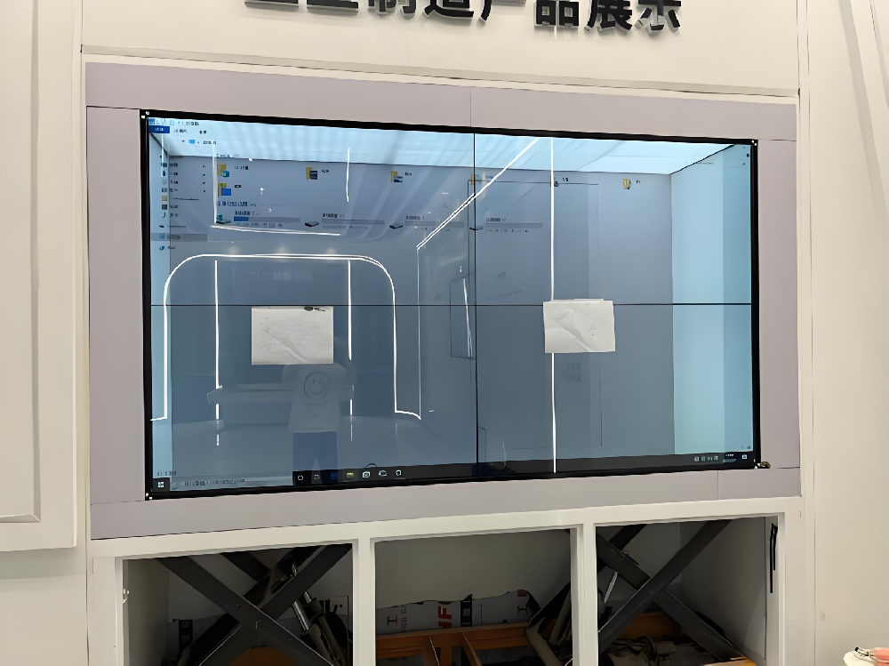 關(guān)掉是玻璃，打開是屏幕！OLED透明屏未來感拉滿！